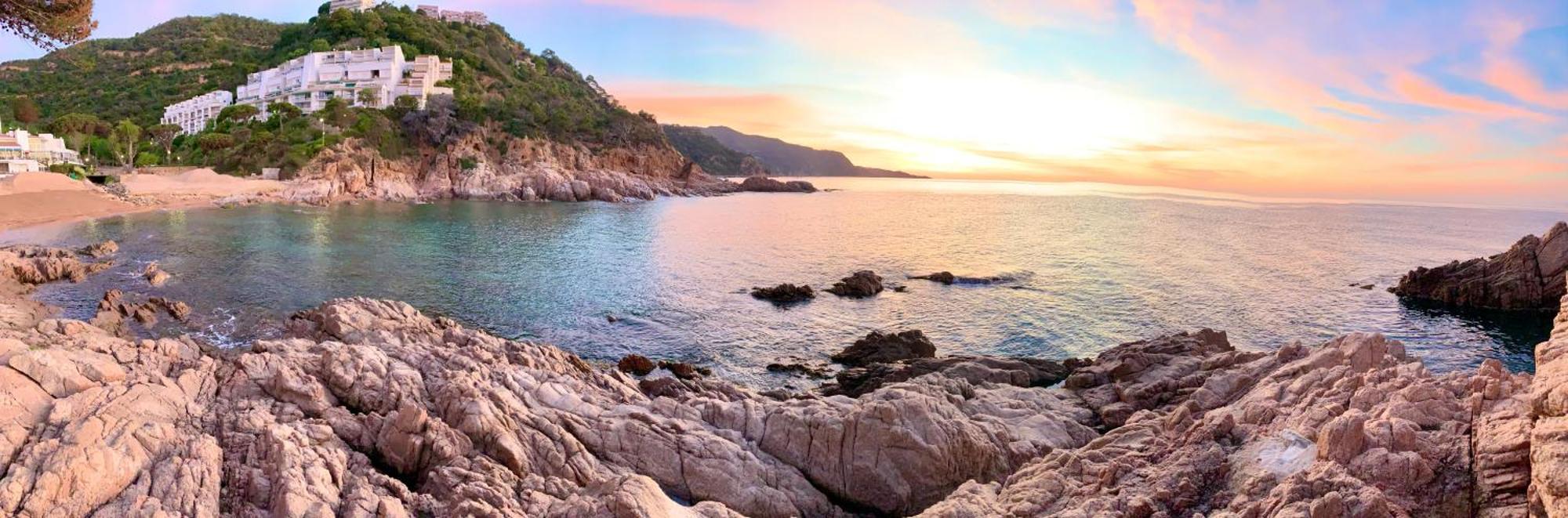 ⭑ Sea Views + Private Beach. What Else? ⭑ Tossa de Mar Zewnętrze zdjęcie